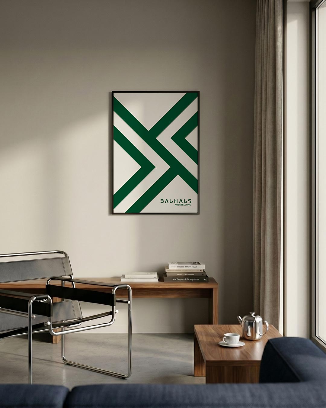 Lijnen en vlaken Poster