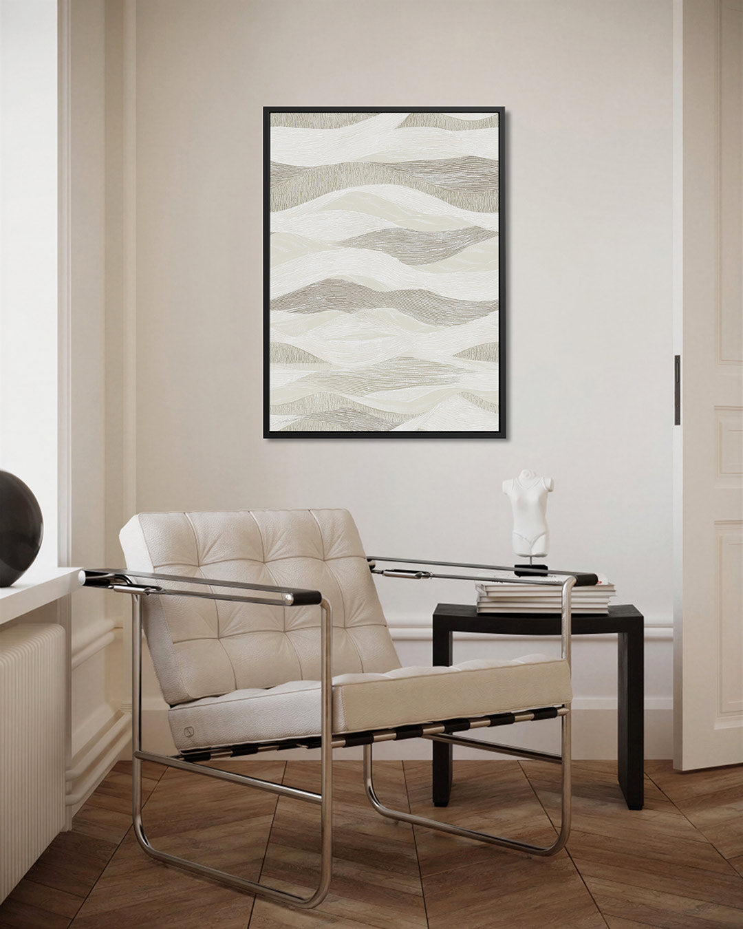 Golvende lijnen Kunstwerk