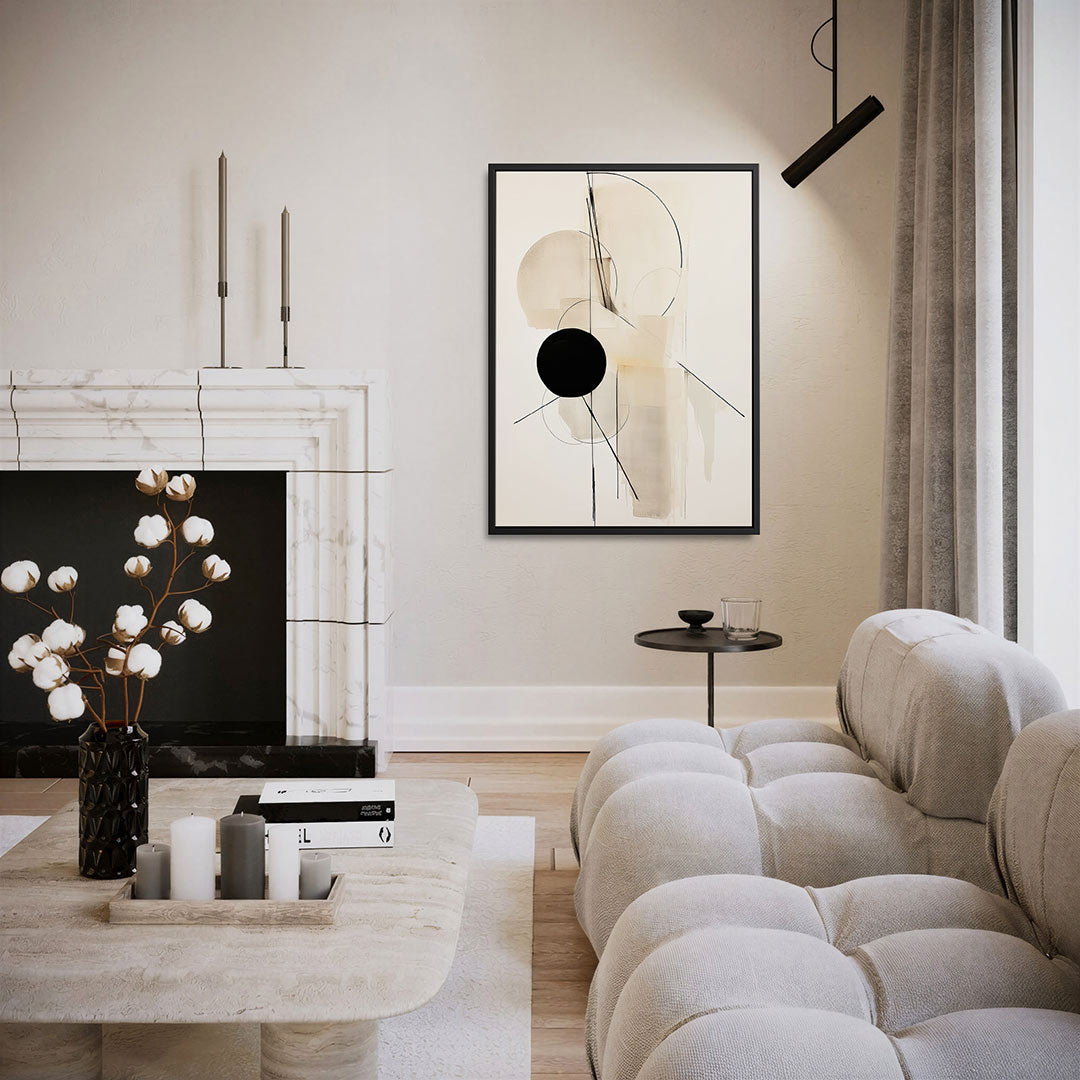 Geometrische vormen Kunstwerk