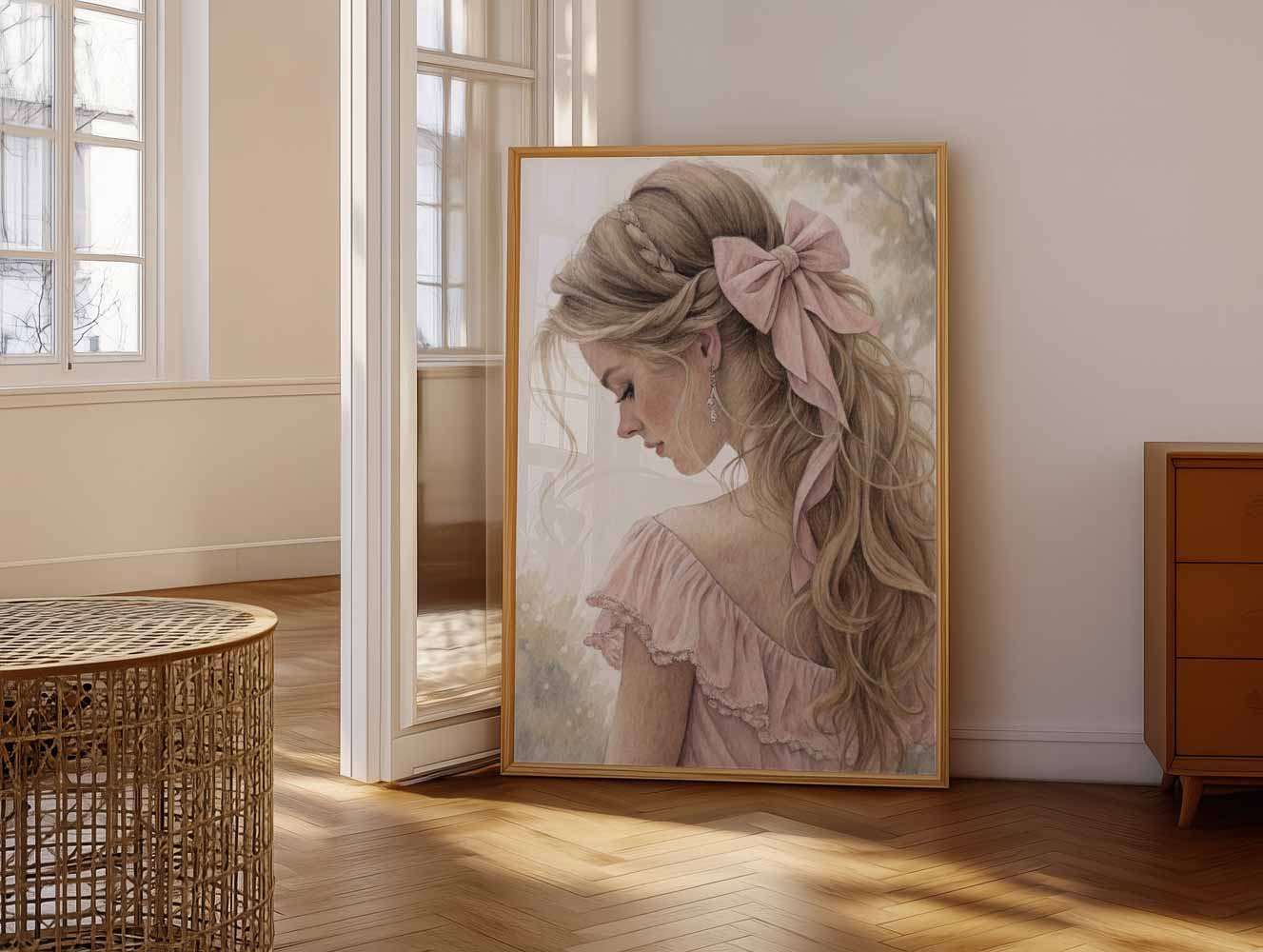 Dromerige Elegantia Poster-WallArtistic