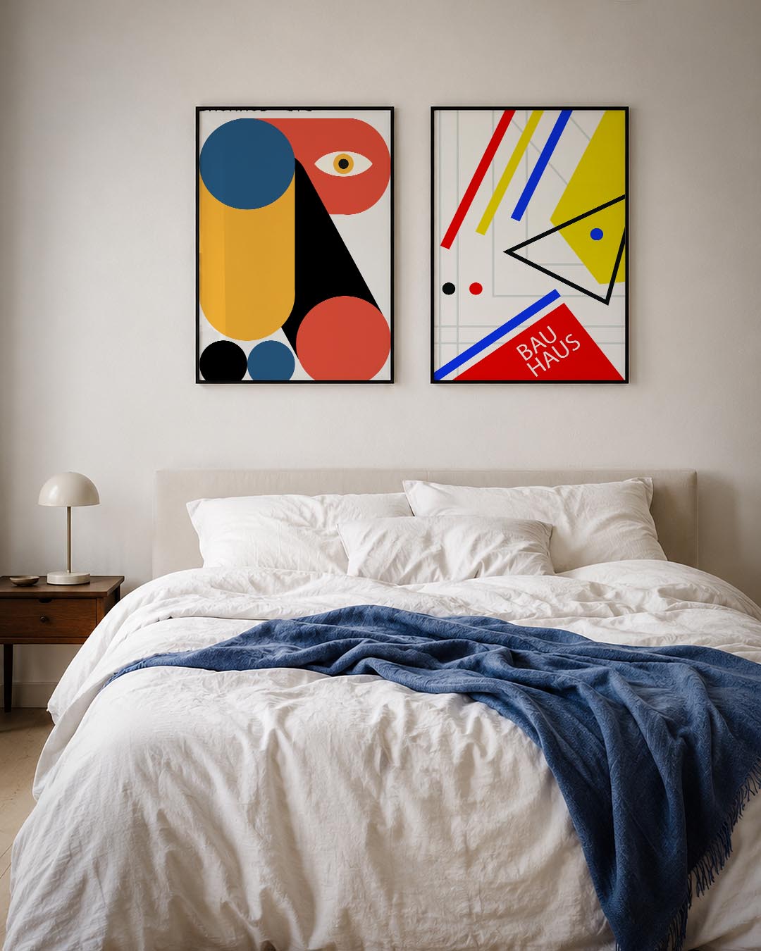 Vorm en kleurenspel Posterset