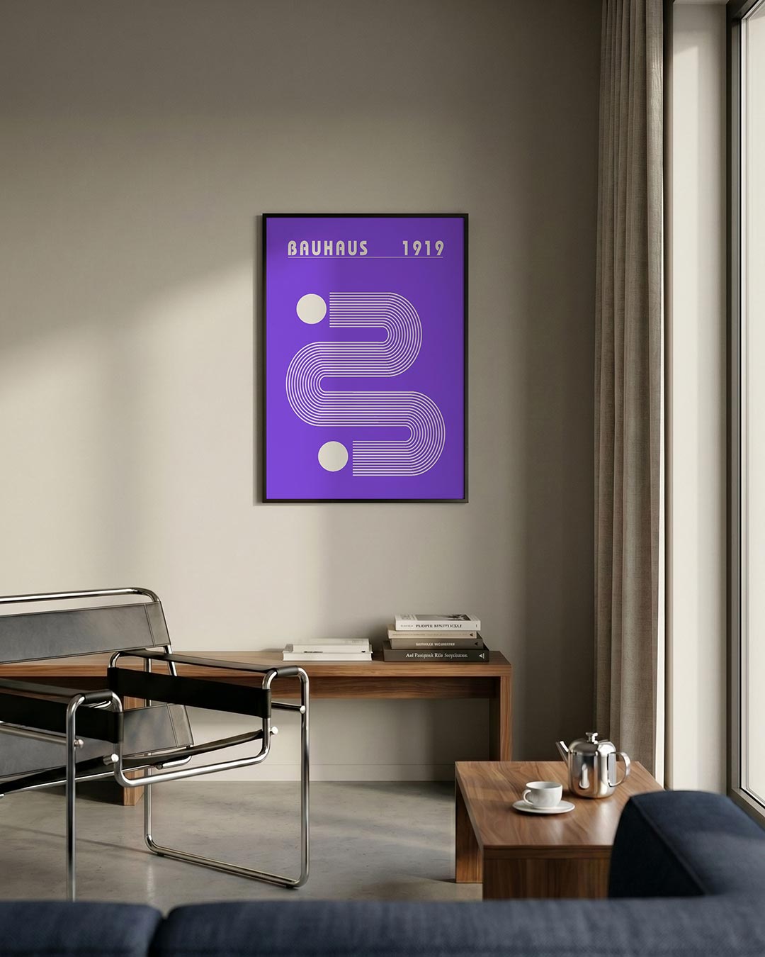 Lijnen en vlakken Poster