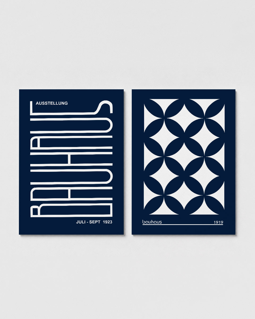 Lijnen en kleurvlakken Posterset