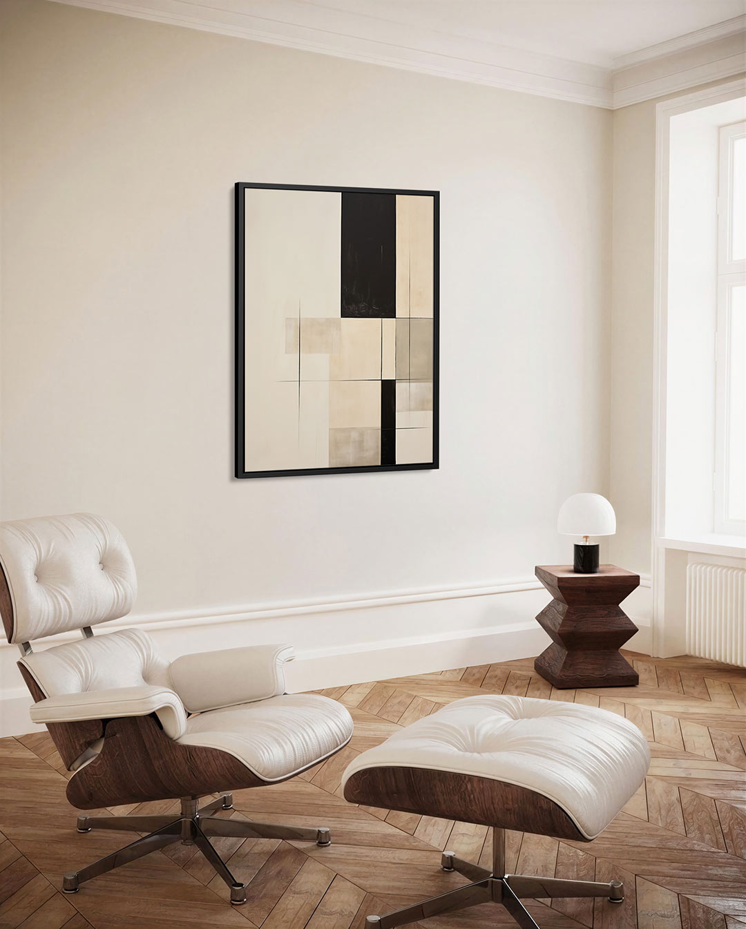 Geometrische vlakken Kunstwerk