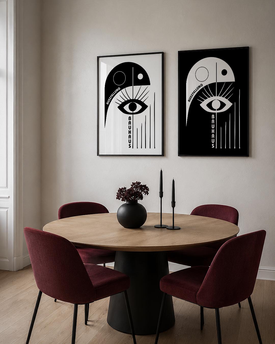 Oog en lijnen Posterset