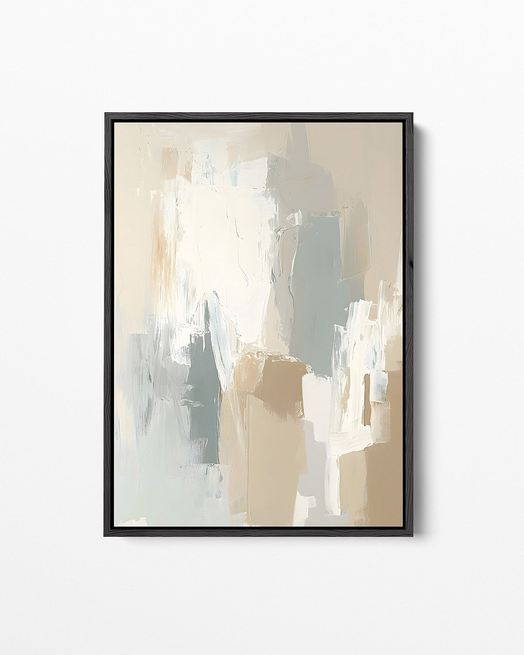 Zachte kleuren compositie Kunstwerk