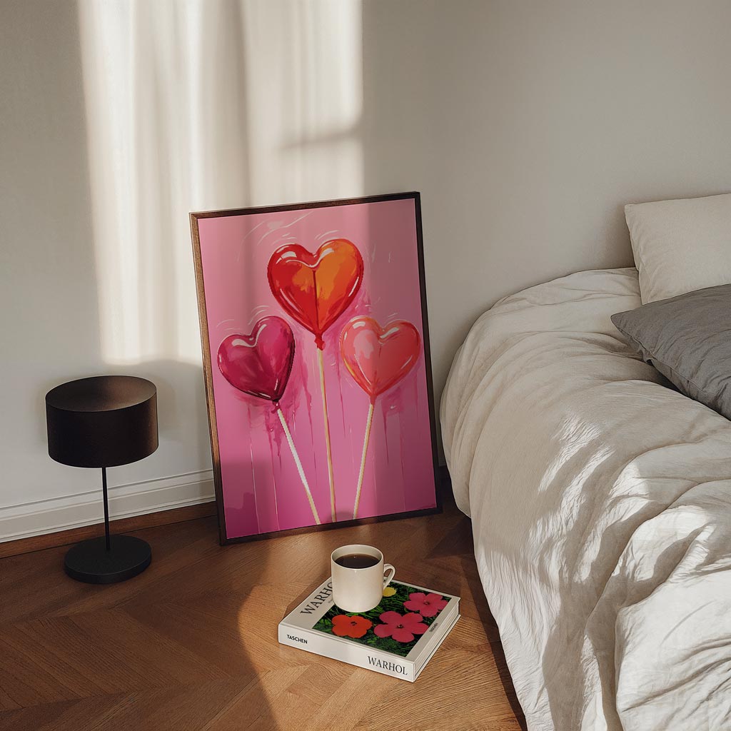 Liefdevolle Lollies Poster-WallArtistic