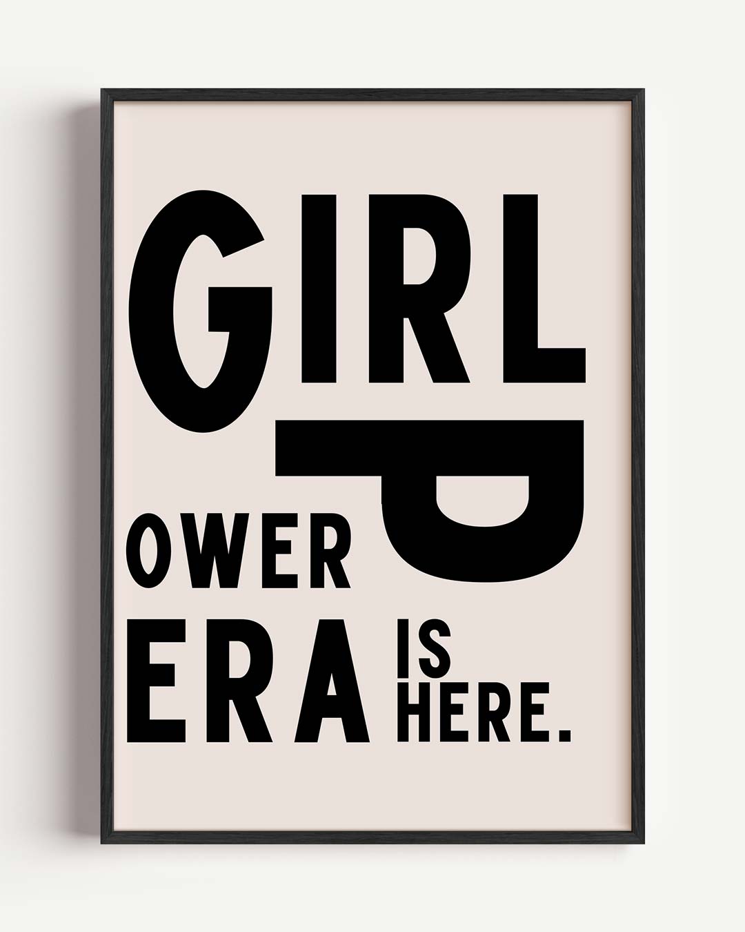 Girl Power Era Poster-WallArtistic