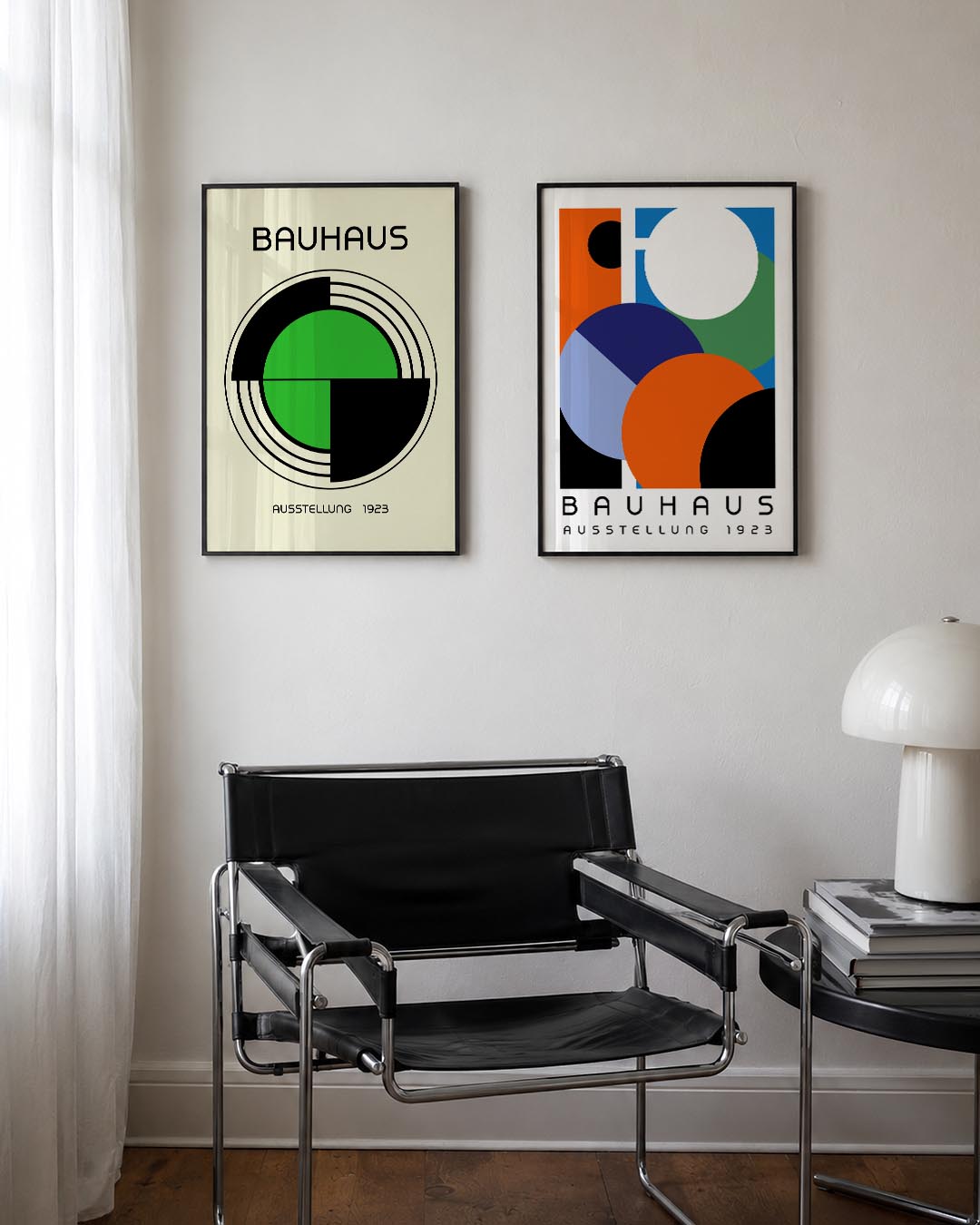Cirkel en lijnen Posterset
