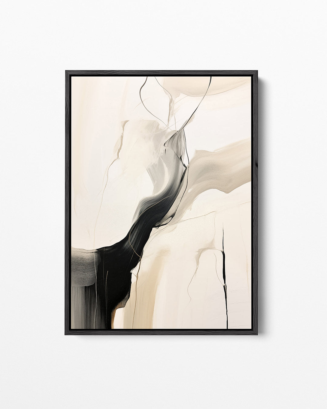 Vloeiende lijnen Kunstwerk