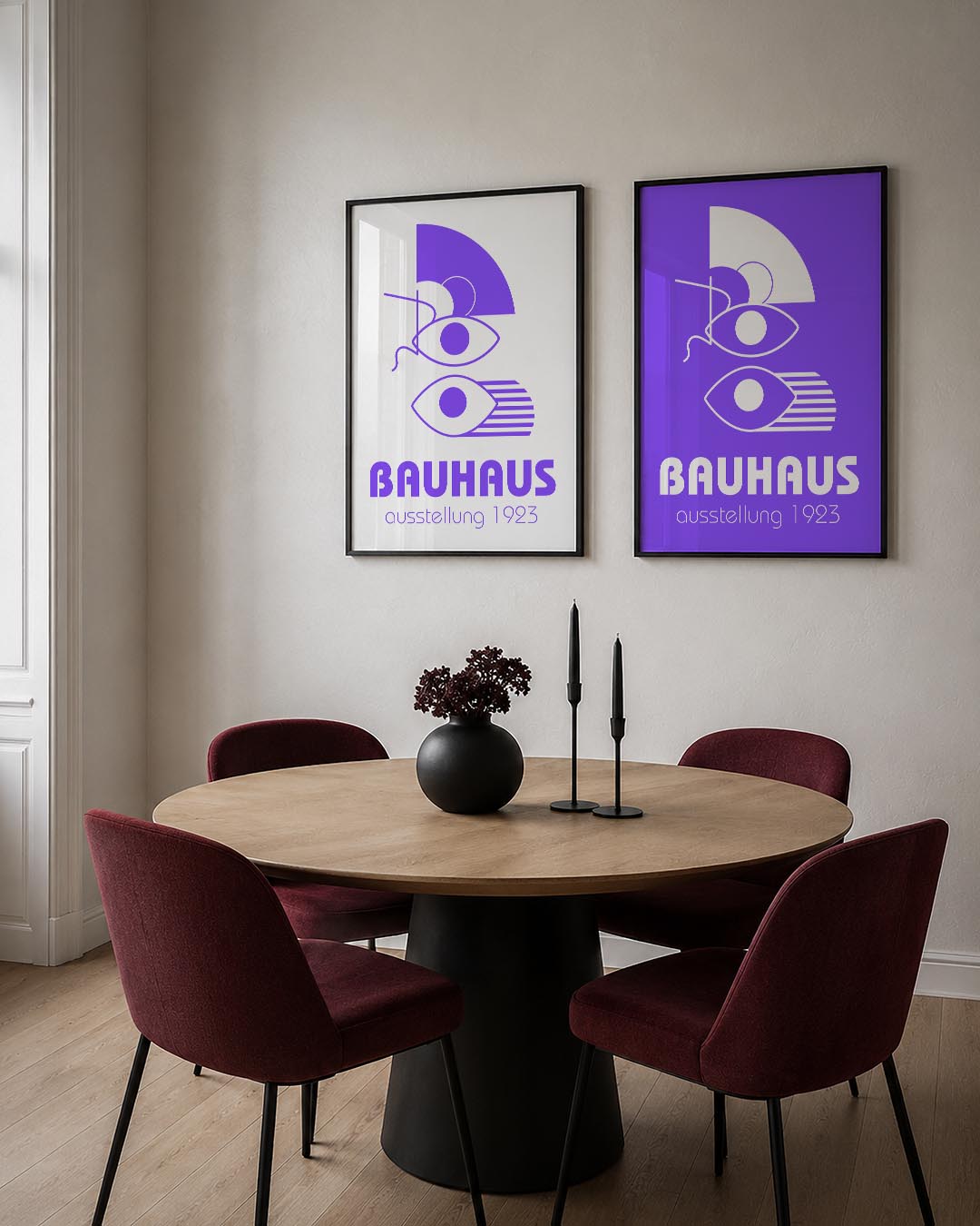 Vorm en lijnenspel Posterset