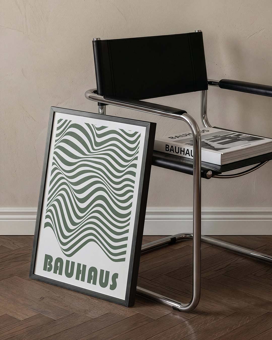 Golvend lijnenspel Poster