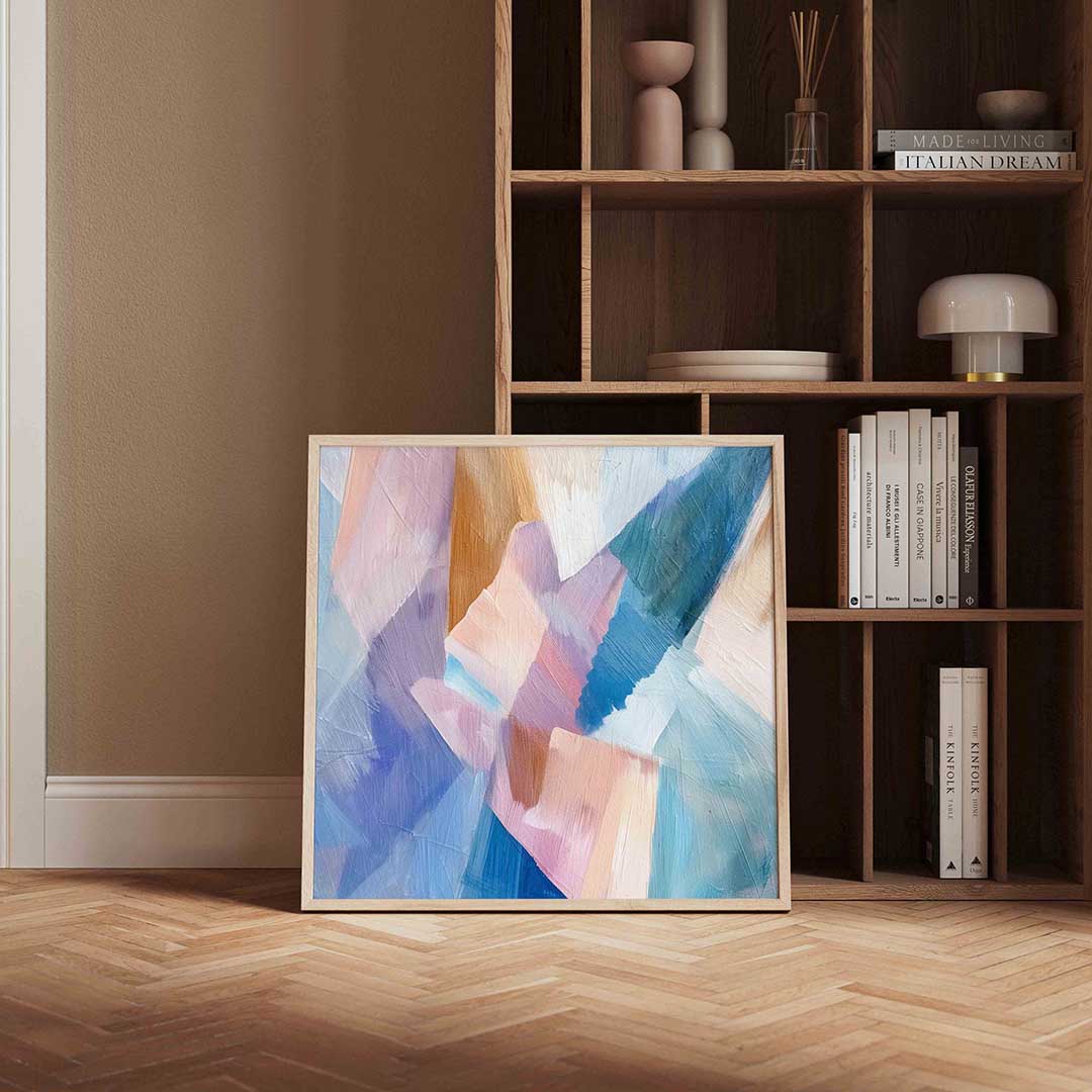 Abstracte vormen Poster