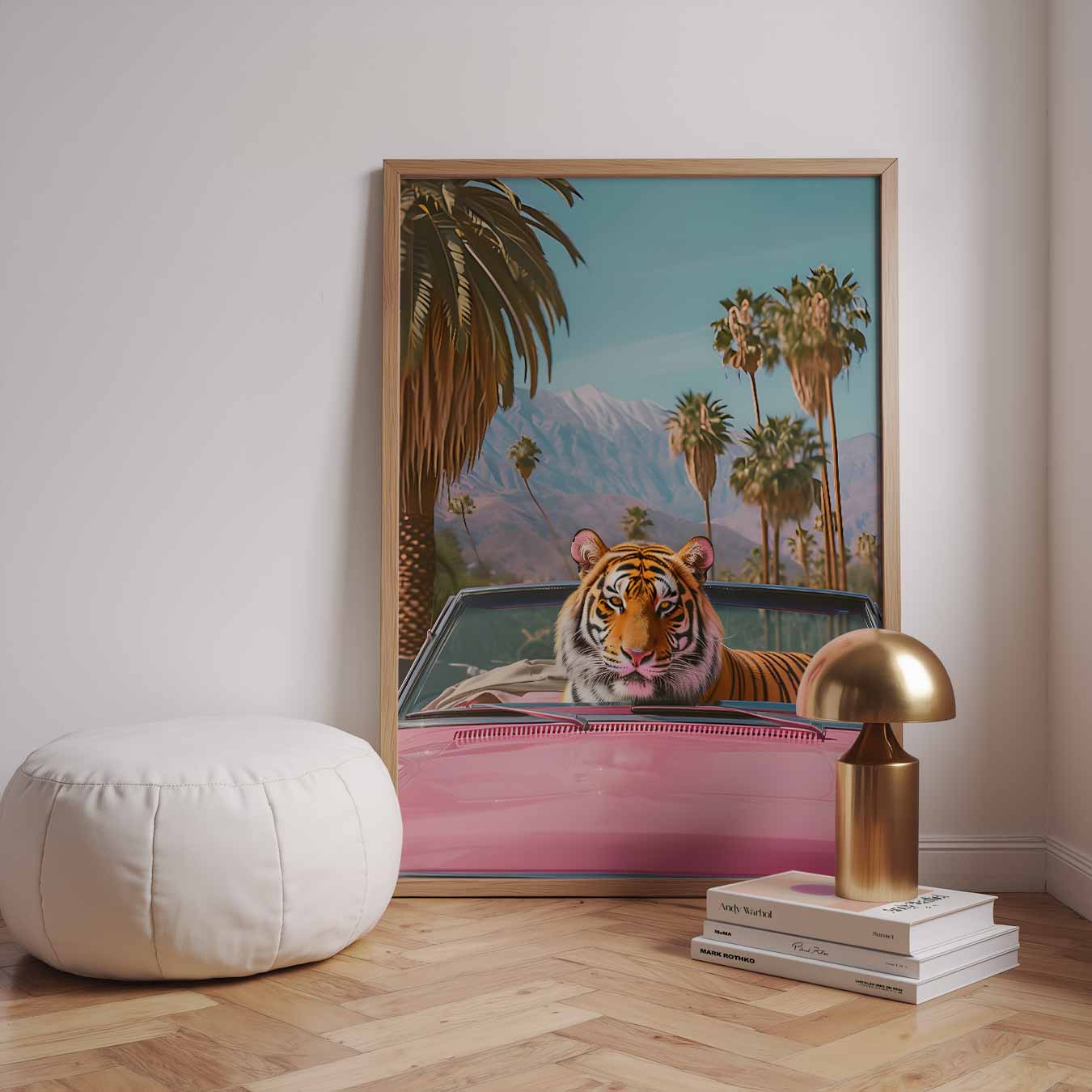 Tijger Cabrio Poster-WallArtistic