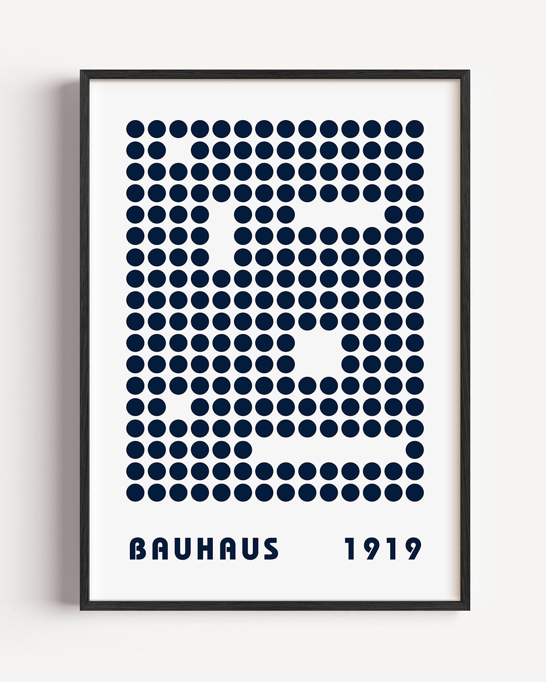 Puntpatroon en ruimte Poster