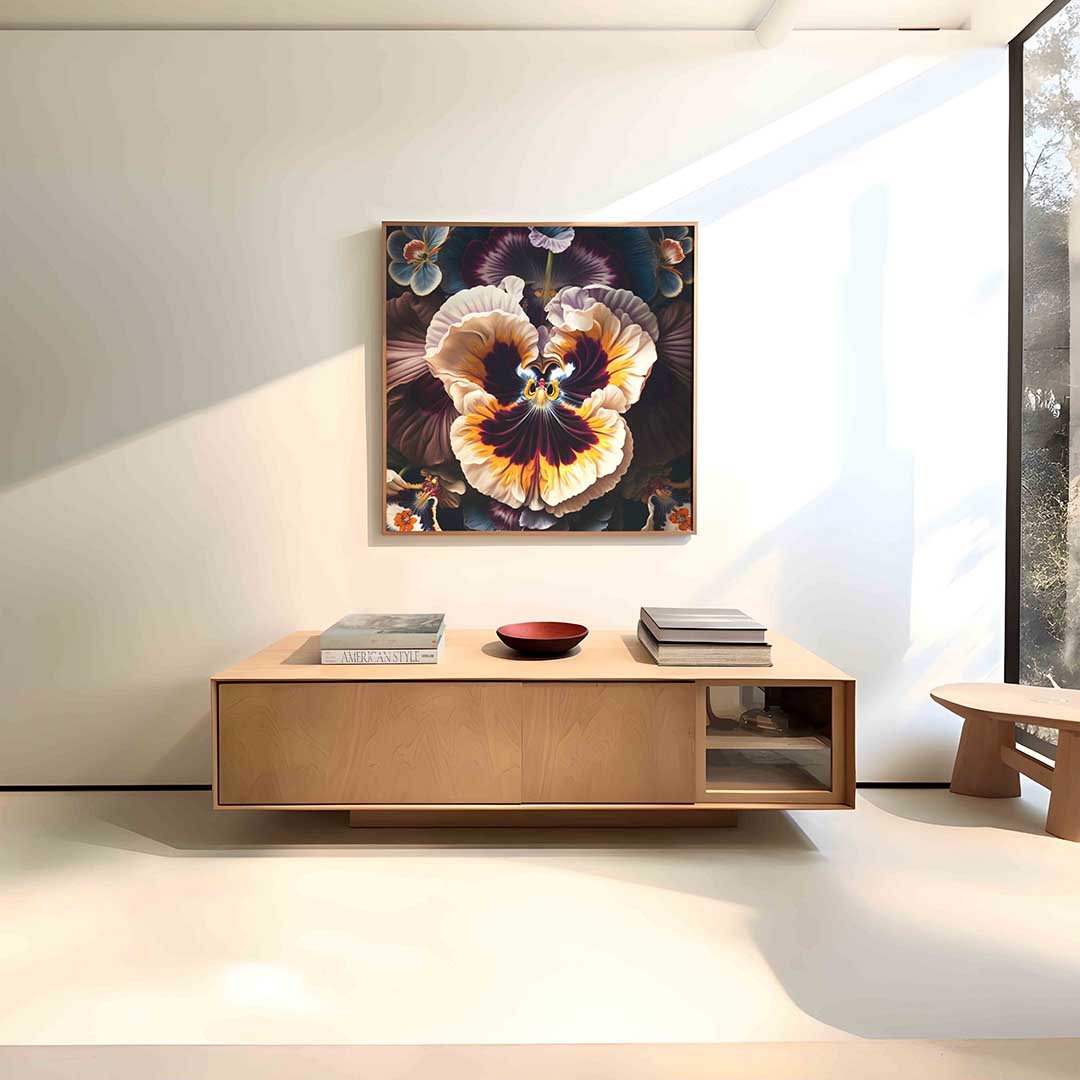 Bloemenexplosie Poster