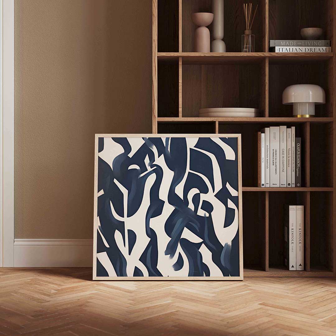 Abstracte vormen Poster