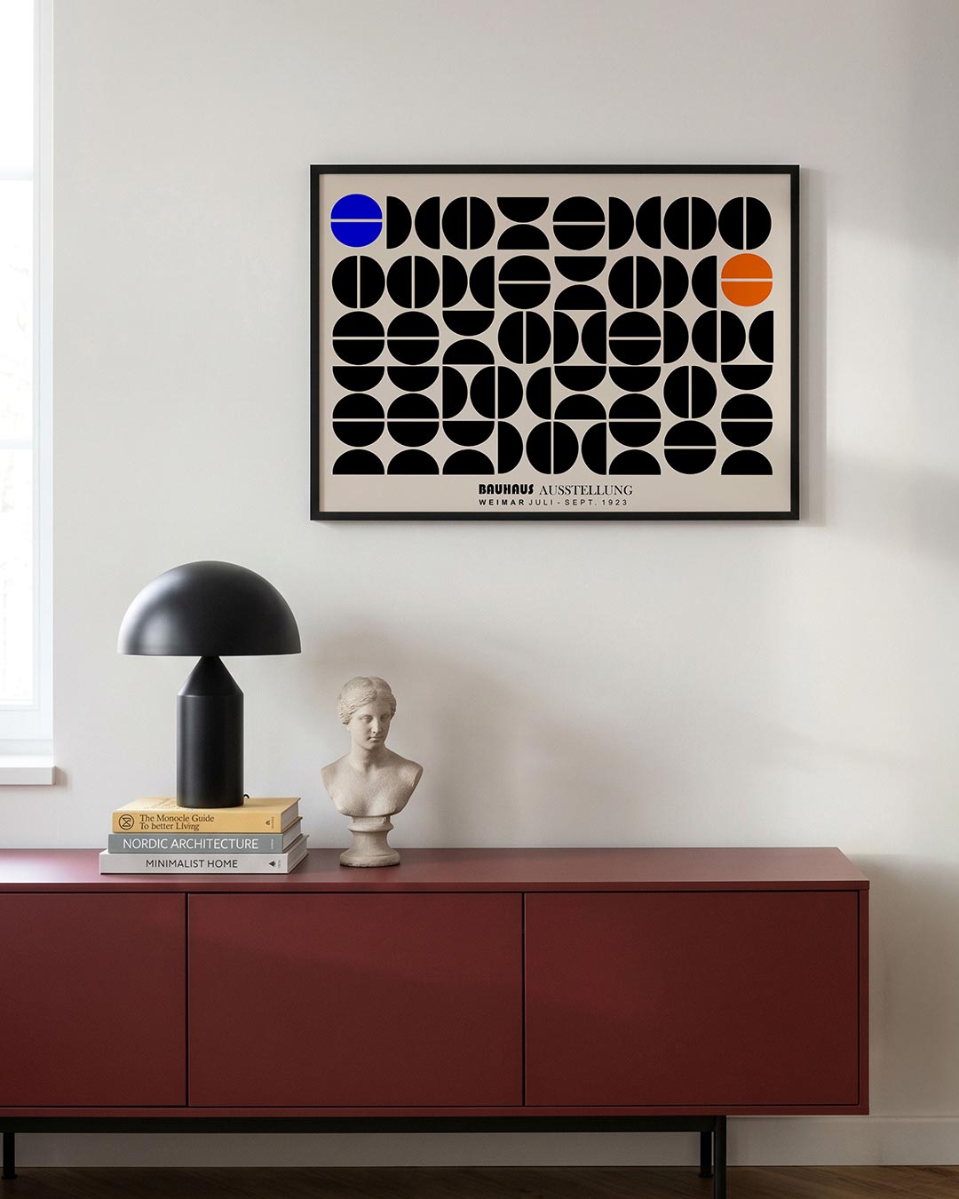 Vormritme en kleur Poster
