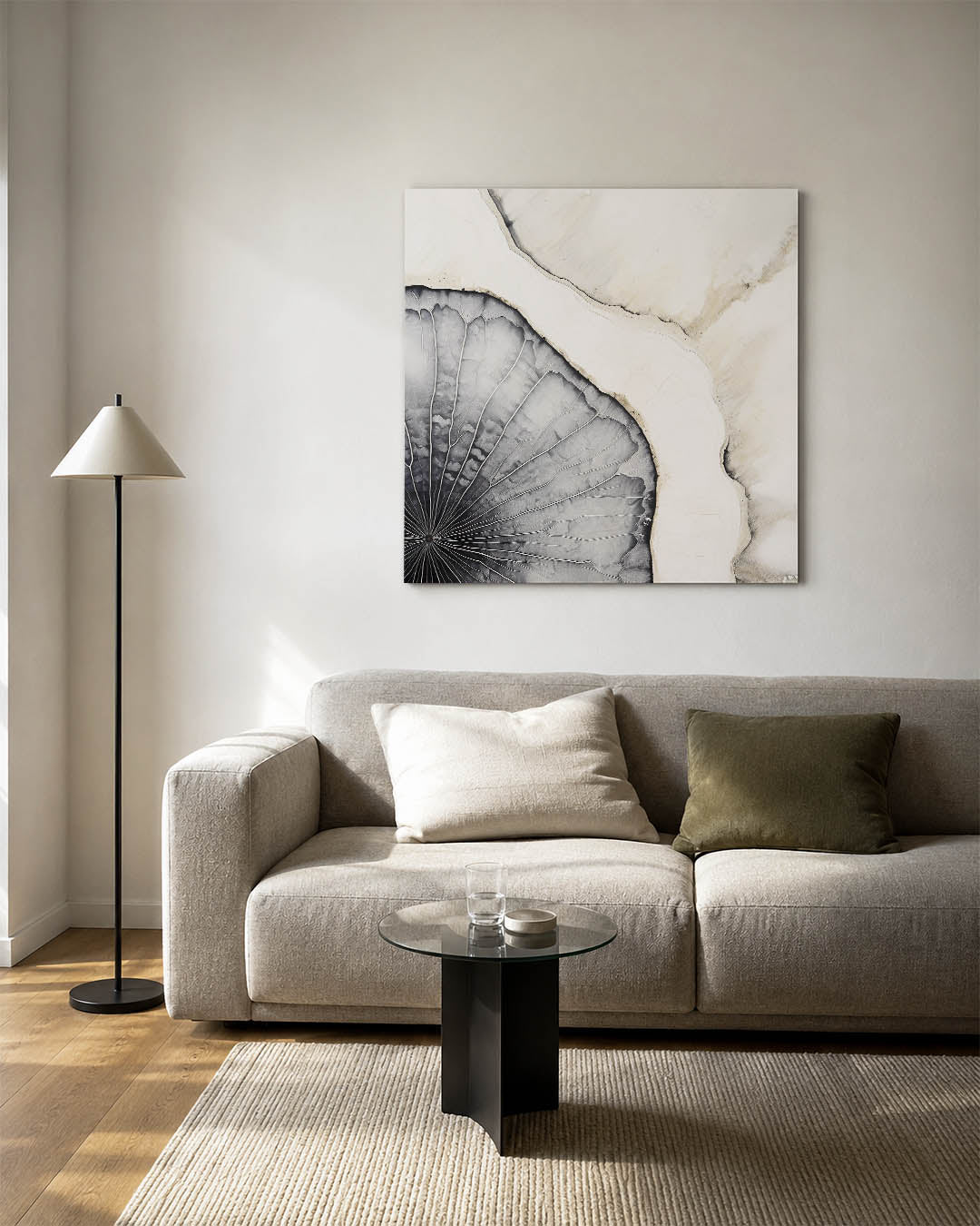 Organische lijnen Kunstwerk