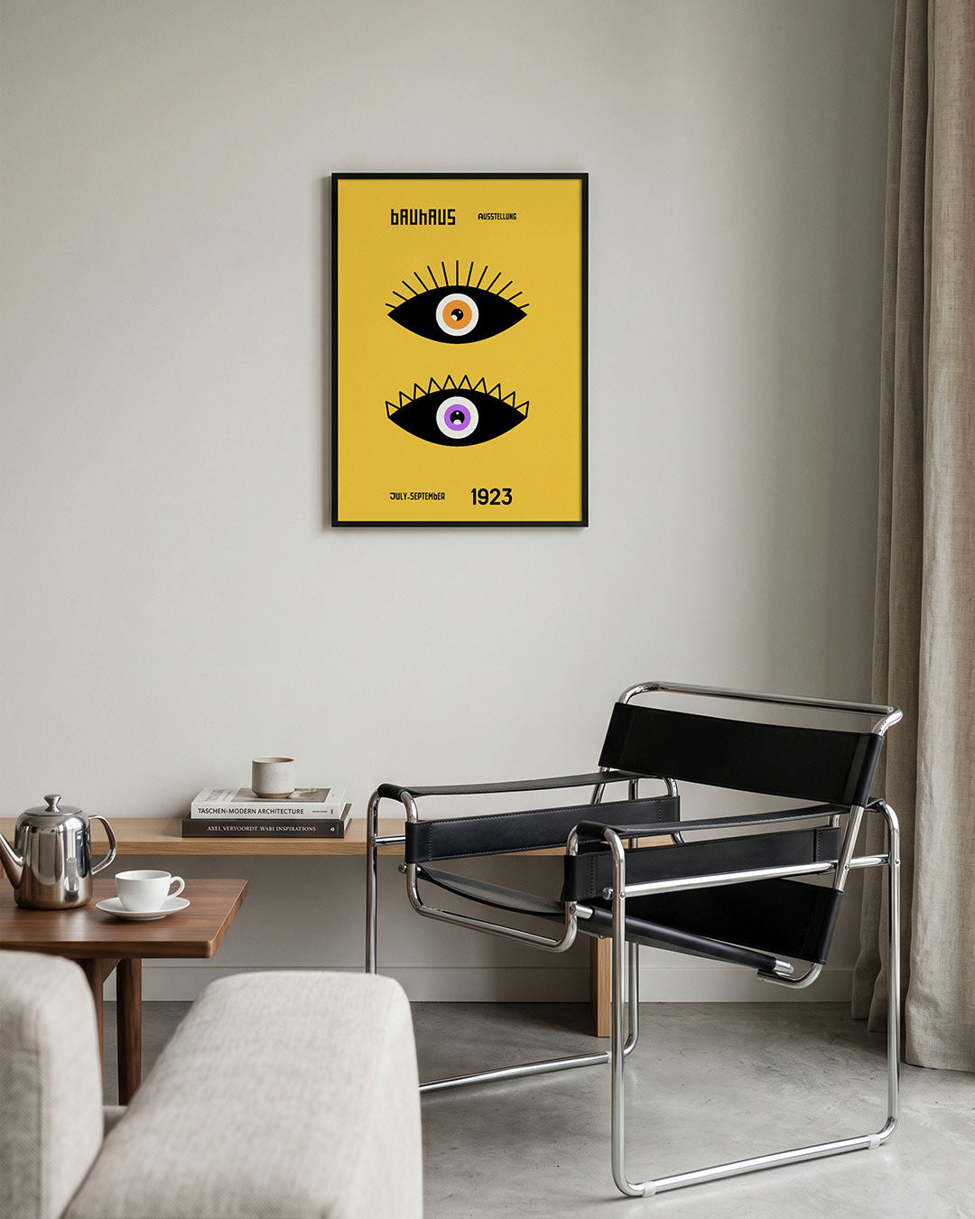 Oogvormen en kleur Poster