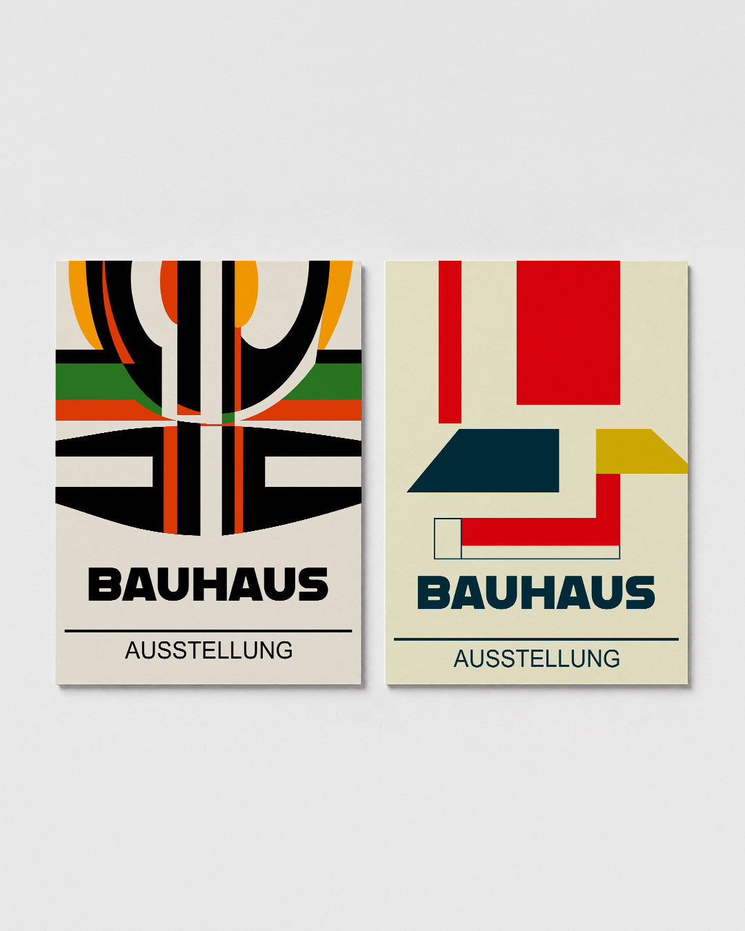 Kleur en lijnenspel Posterset