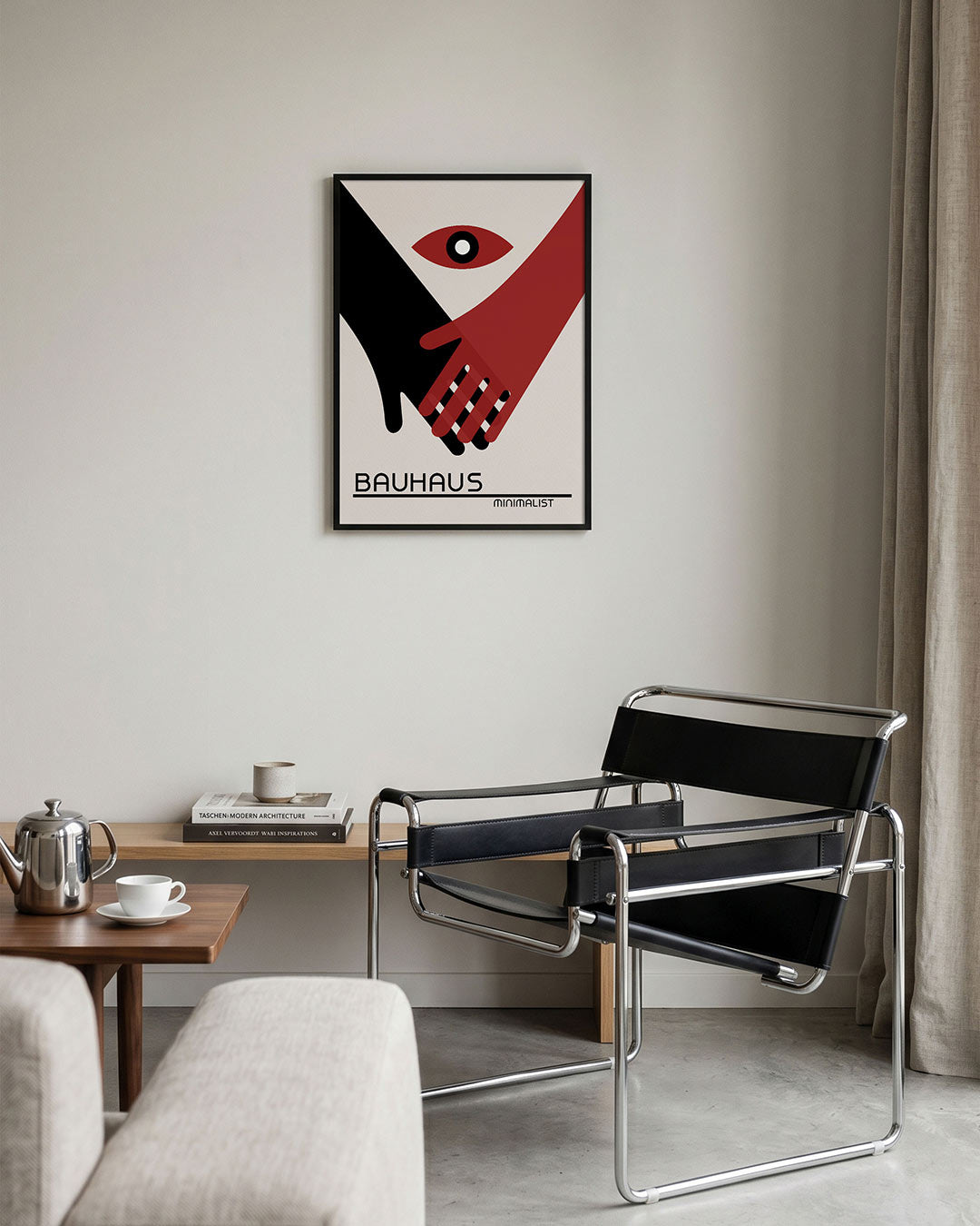 Handen en oog Poster