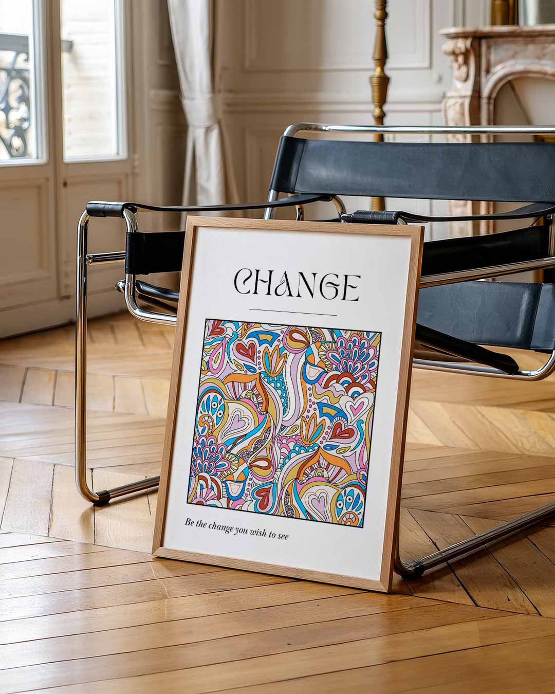 Change Inspiratieposter-WallArtistic