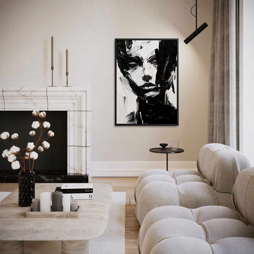 Abstracte Kunstwerk