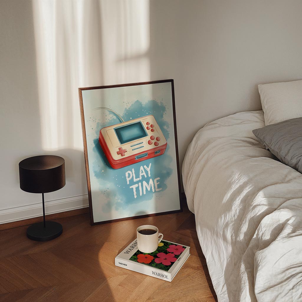 Retro Gaming Poster-WallArtistic
