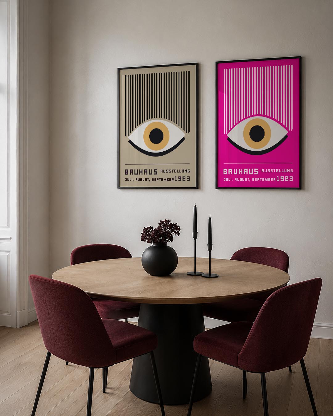 Oog en lijnen Posterset