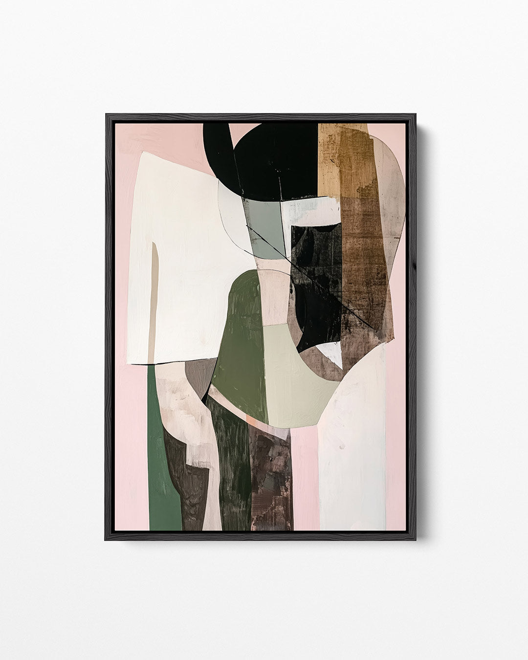 Organische vormen compositie Kunstwerk