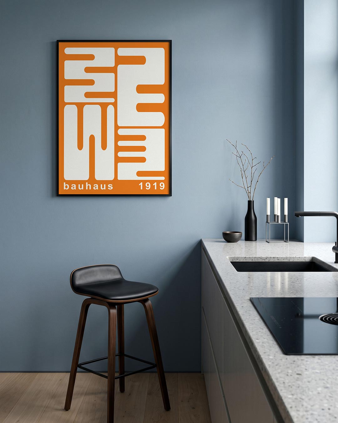 Vorm en kleur Poster