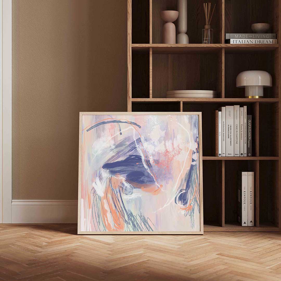 Abstracte vormen Poster
