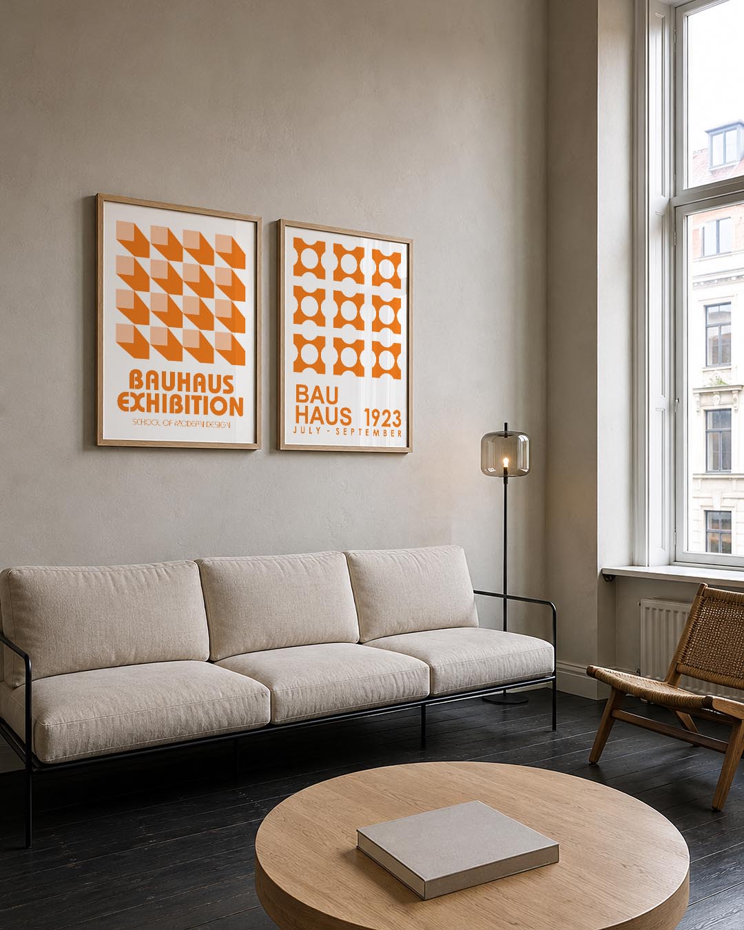 Vorm en schaduw Posterset