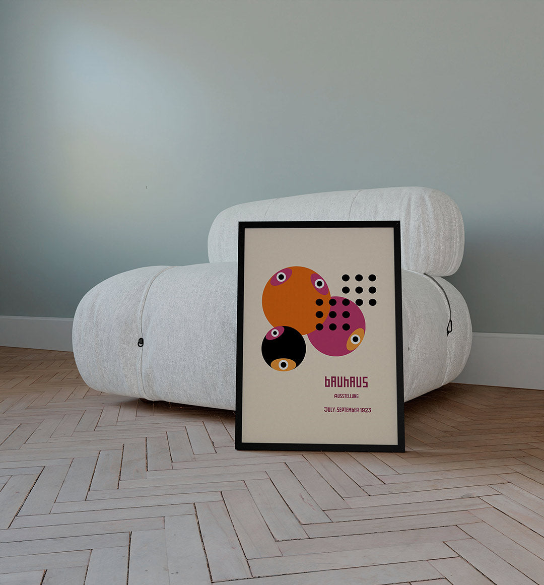 Cirkelritme en kleur Poster