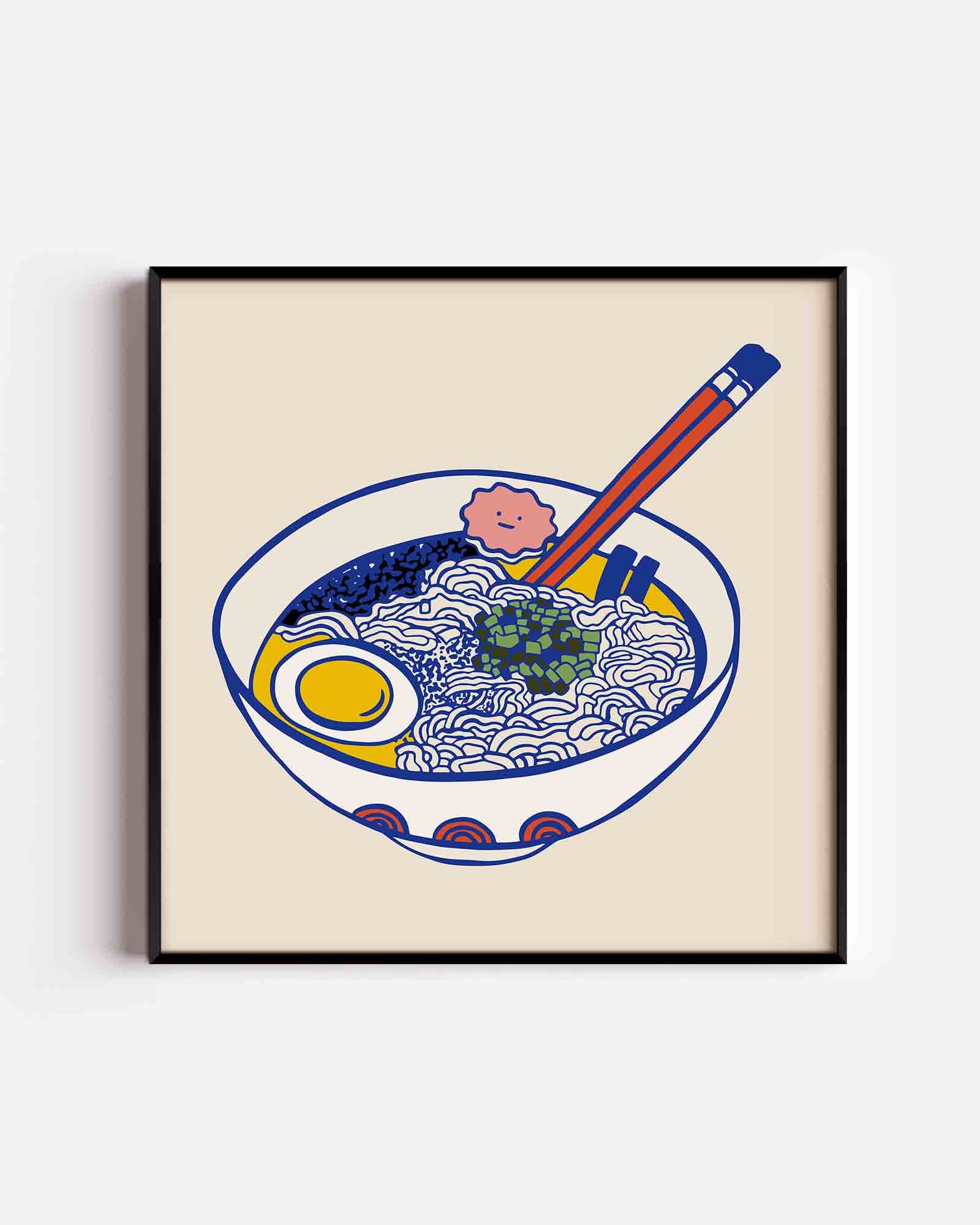 Ramen bowl Poster