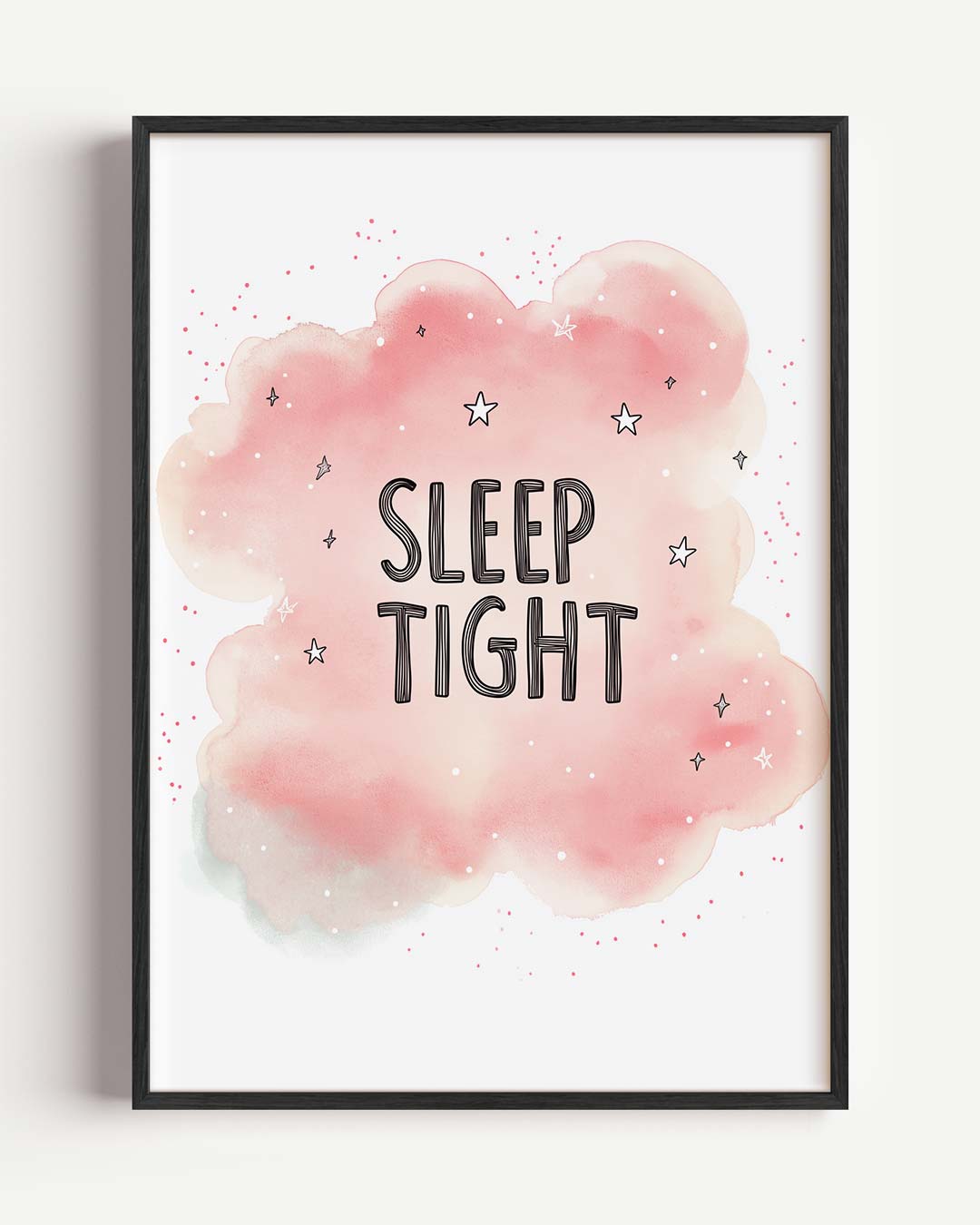 Dromerige "Sleep Tight" Poster-WallArtistic