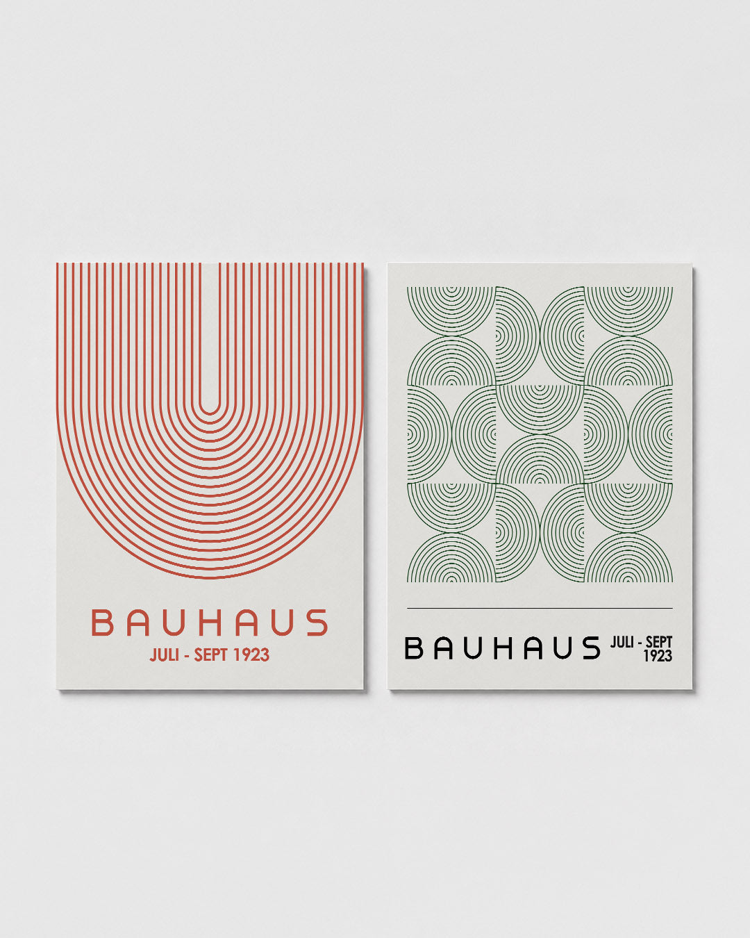 Lijnen en kleurvlakken Posterset
