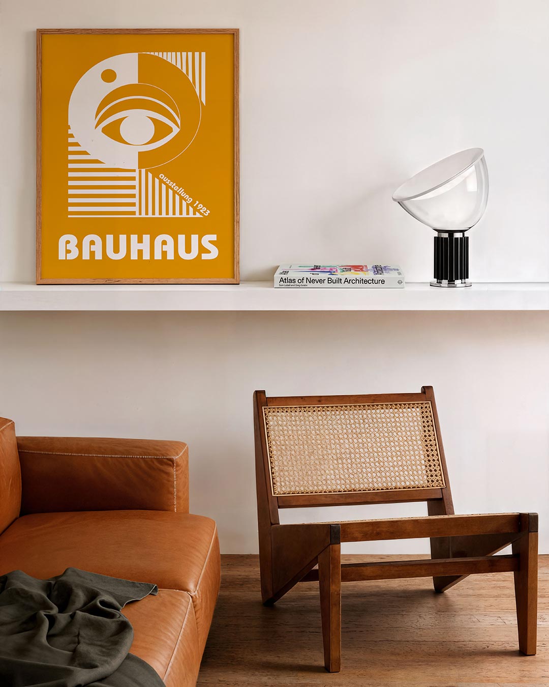 Oog en lijnen Poster