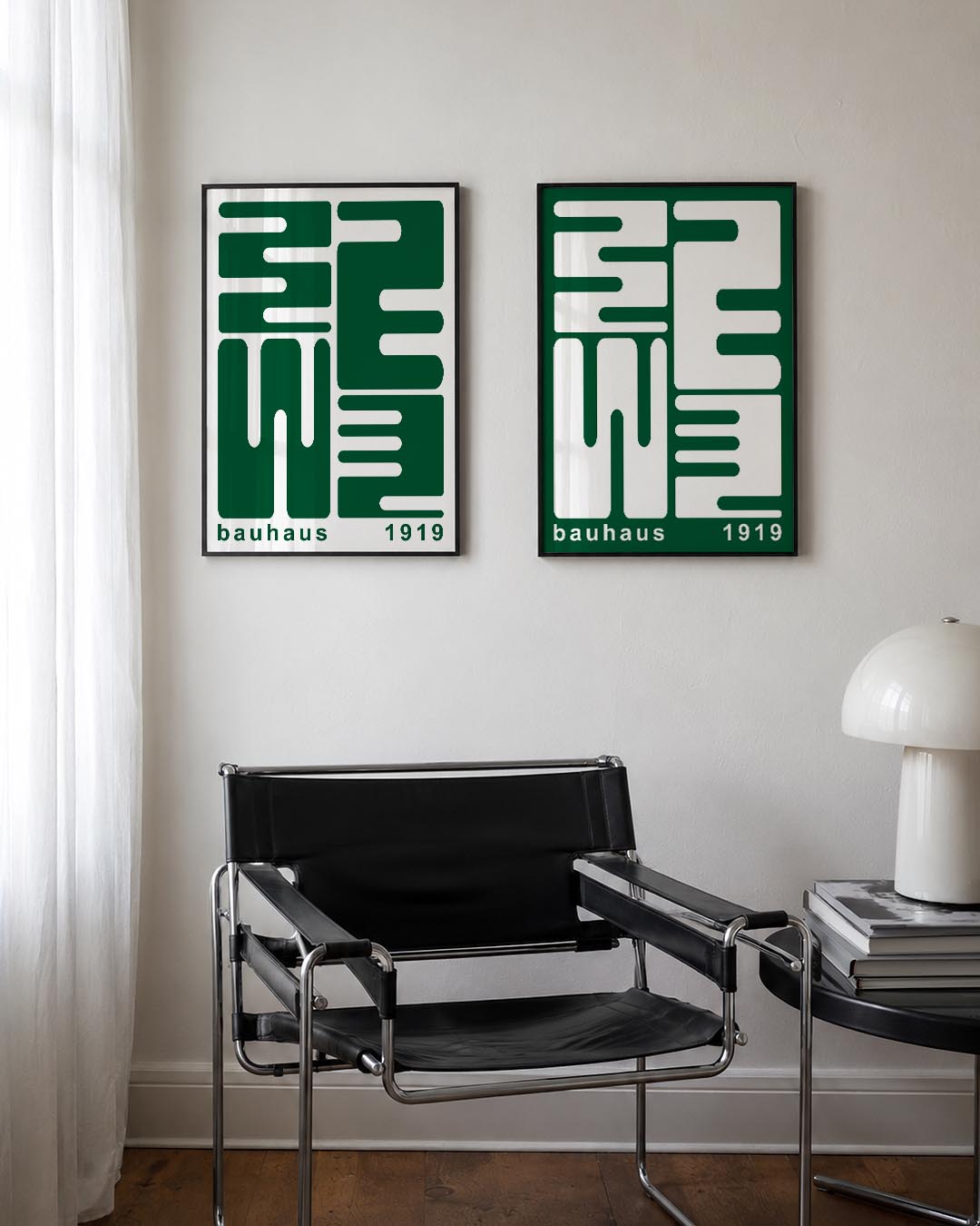 Vorm en lijnenspel Posterset