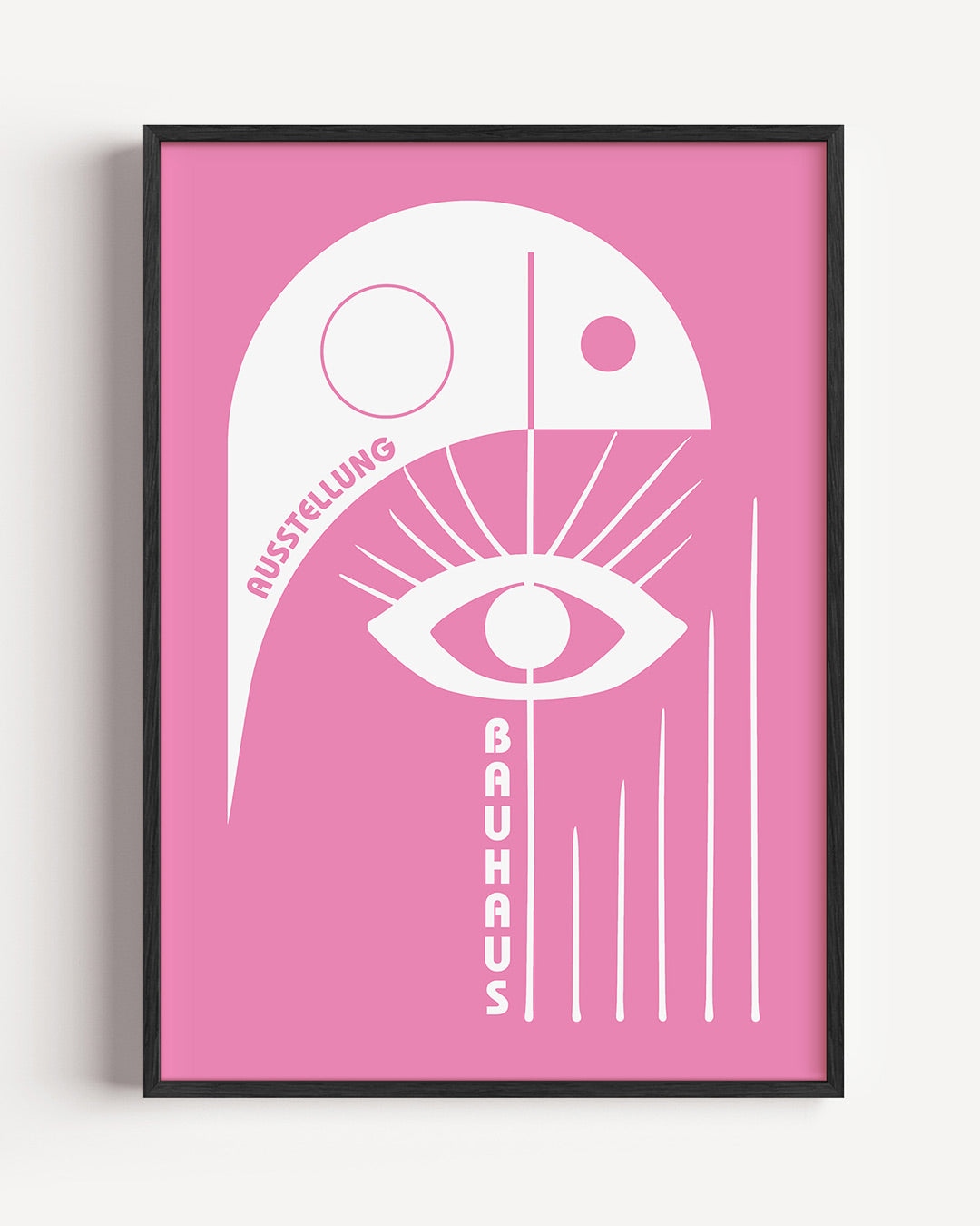 Oog en lijnen Poster
