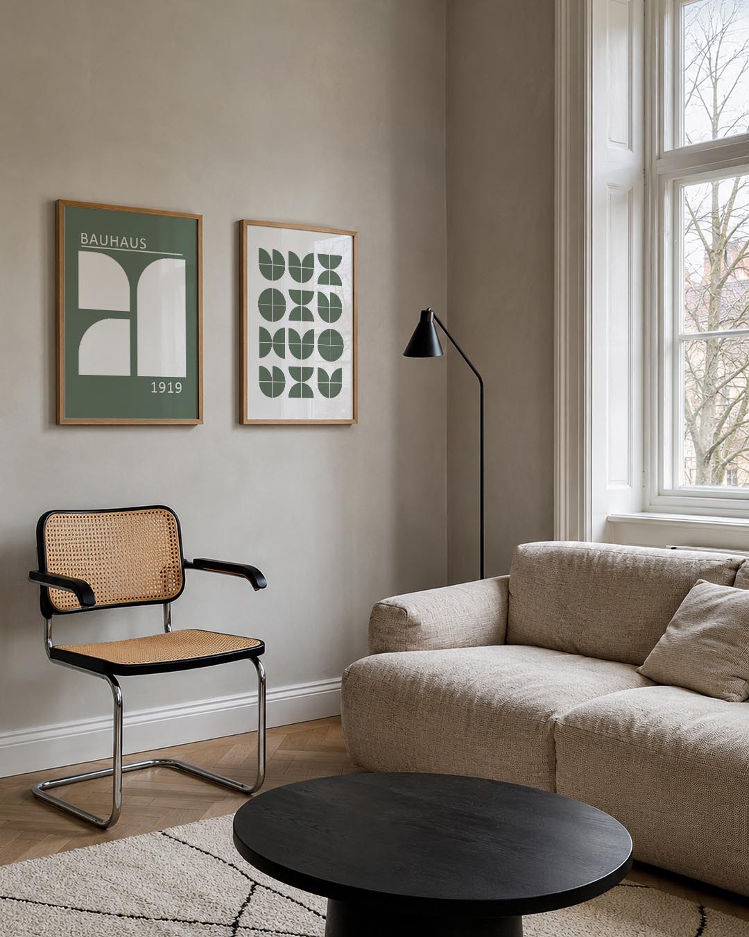 Vorm en balans Posterset