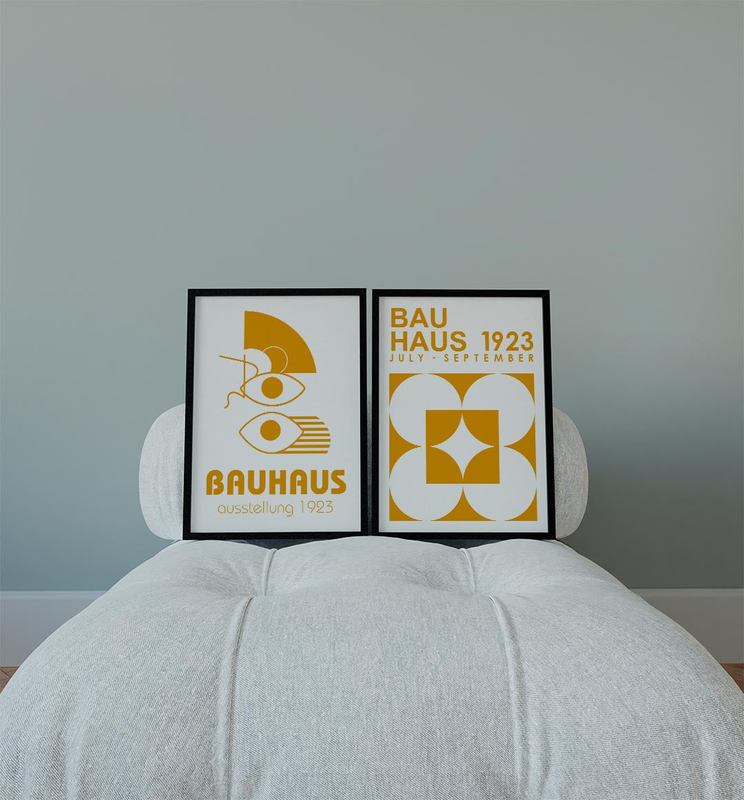 Oog en lijnenspel Posterset