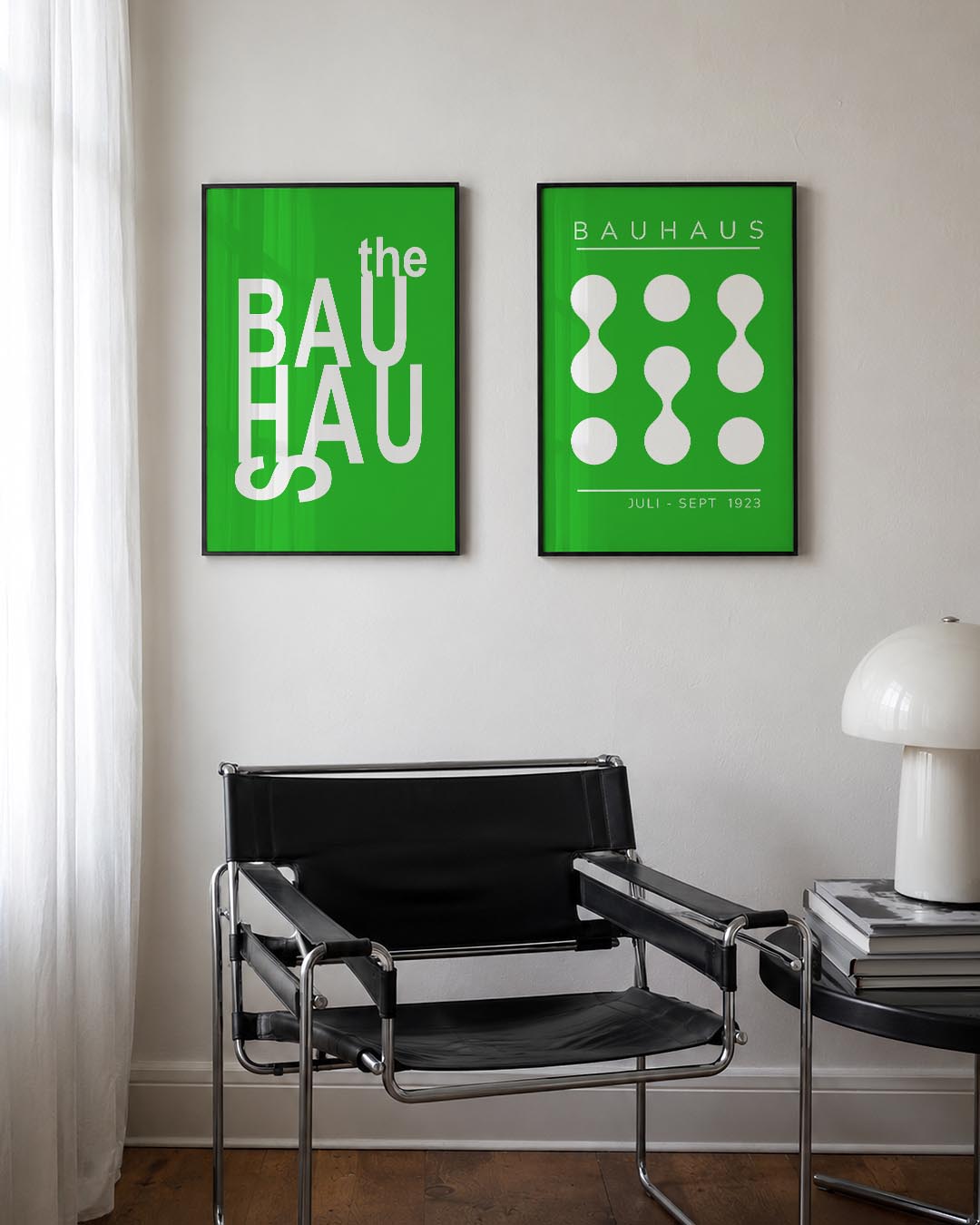 Typografisch spel Posterset