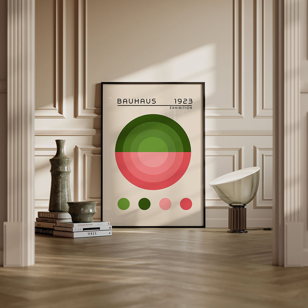 Cirkelvormen en kleuren Poster