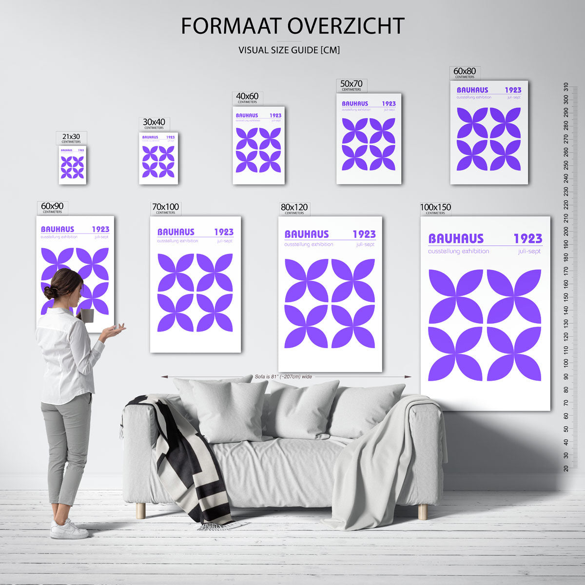 Vorm en kleur Poster