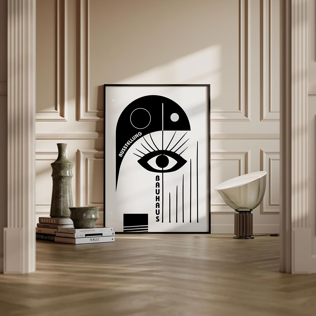 Oog en lijnen Poster