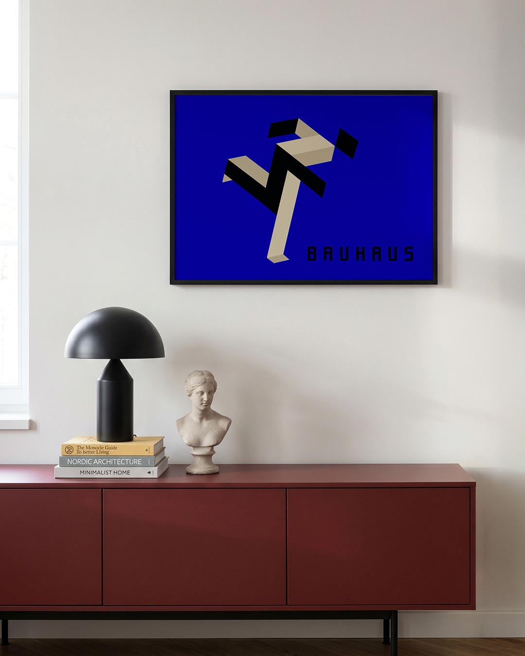 Dynamische vormstructuur Poster