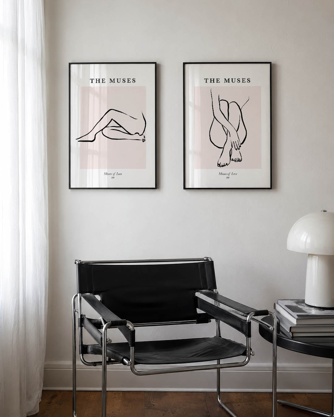 Lijnenspel en elegantie Posterset