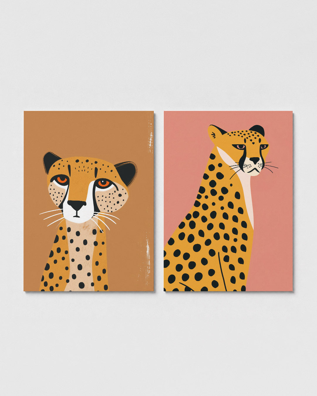 Vorm en vlekken Posterset